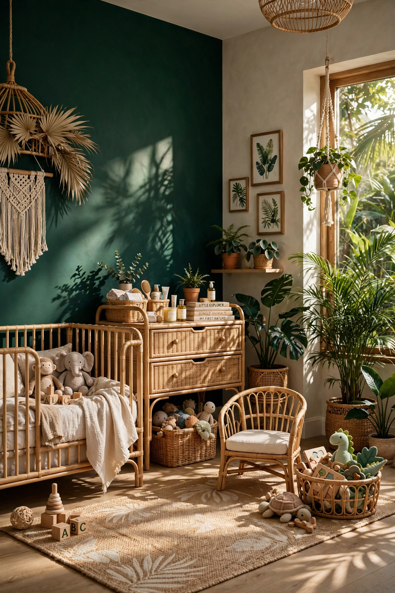 Lush Emerald Green Jungle Vibes