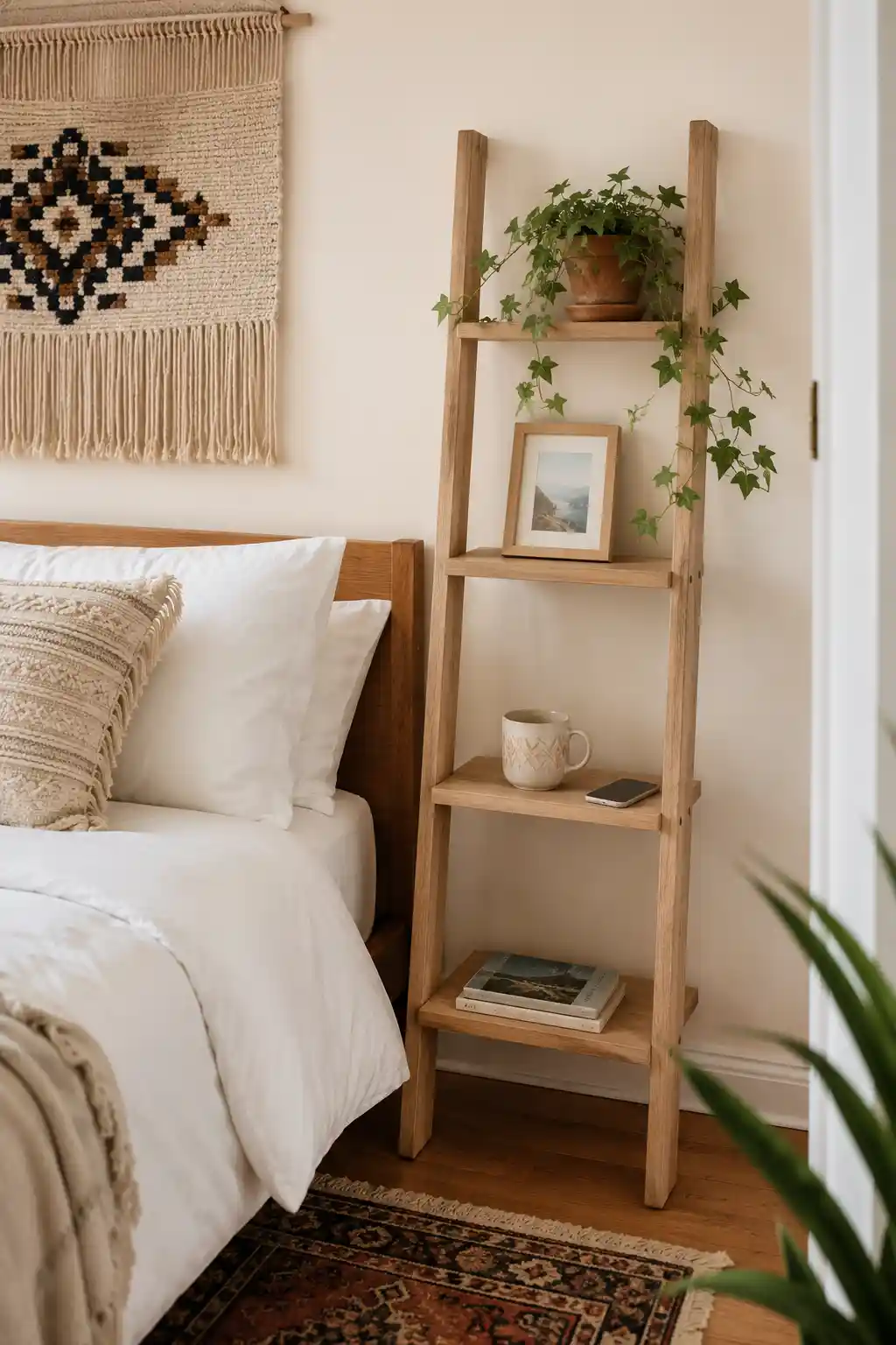 Leaning Vertical Ladder Rack