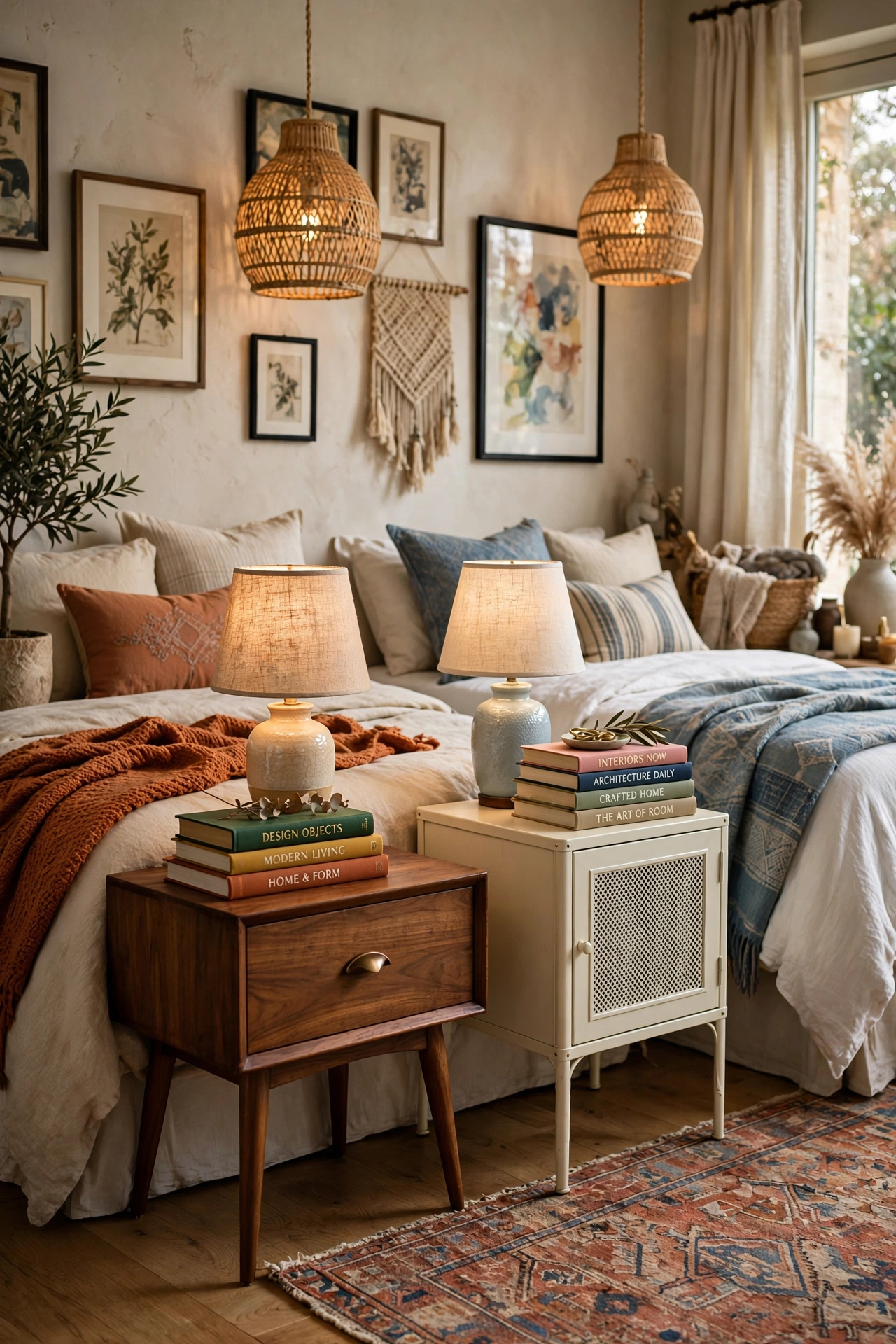 Curated Dual Nightstands