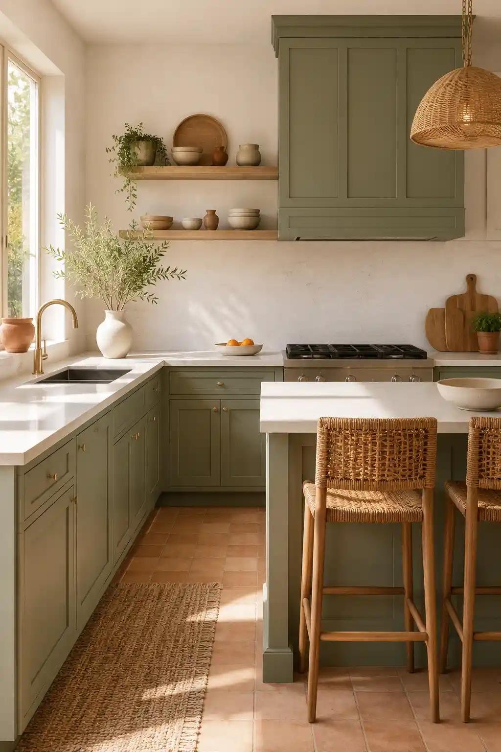 Organic Modern Sage Green Tones