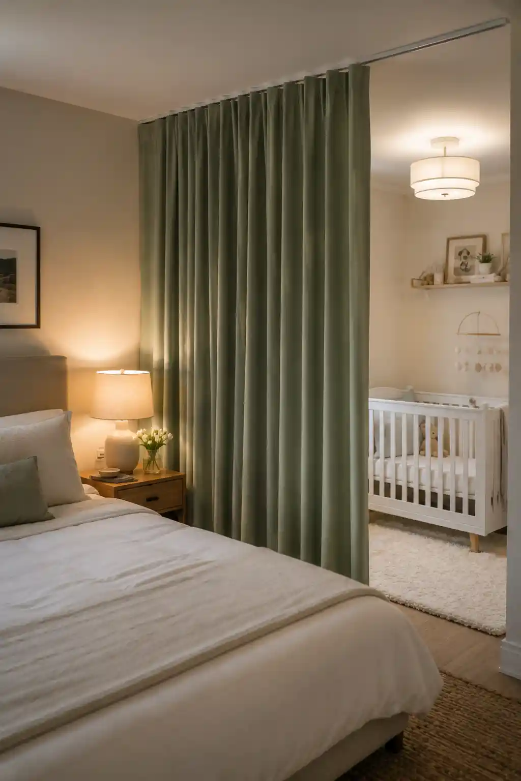 Serene Nursery Zone Partitions