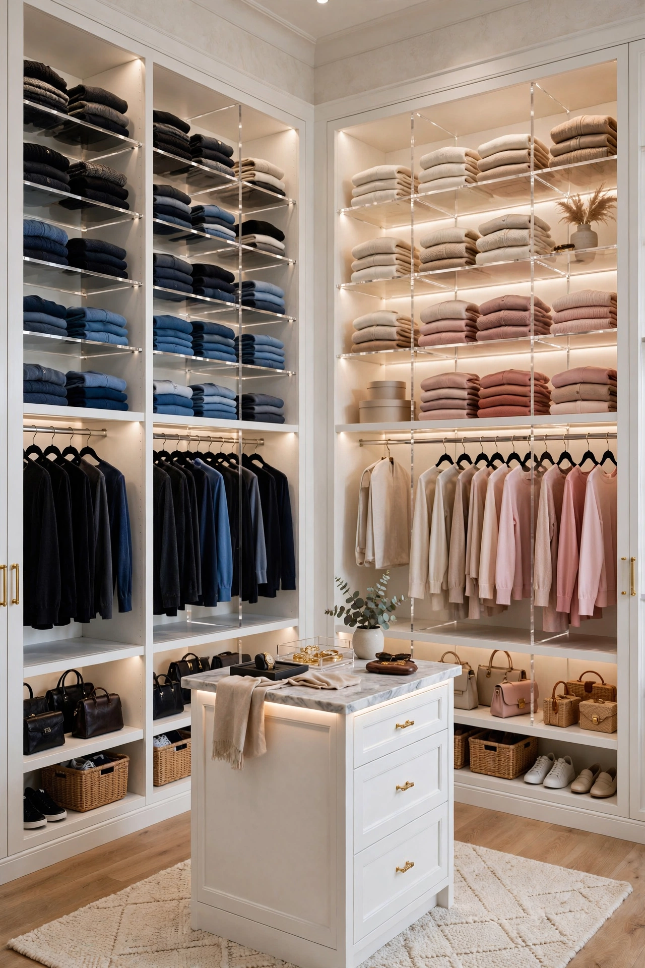 Shared Closet with Defined Boundaries
