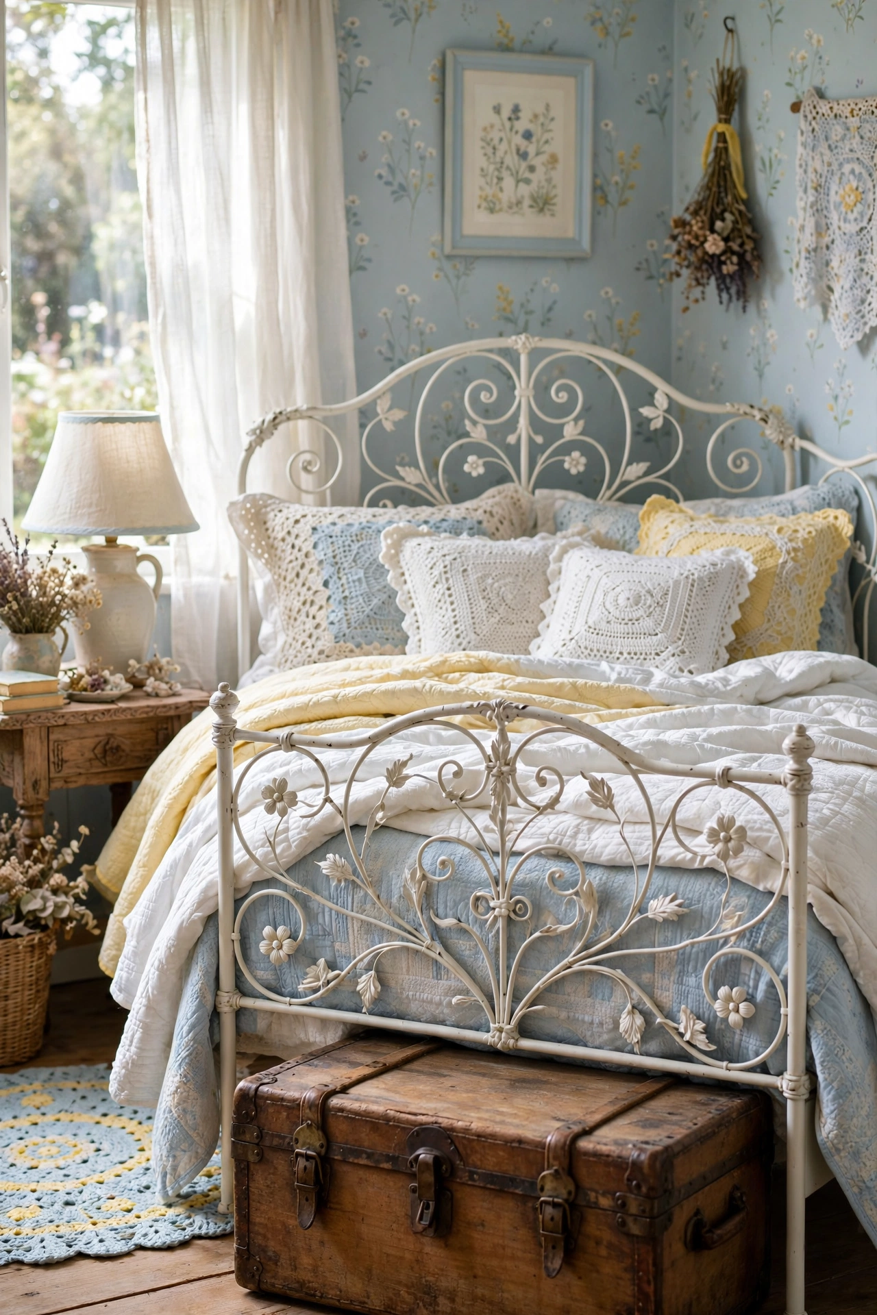 Antique Wrought Iron Bed Frames