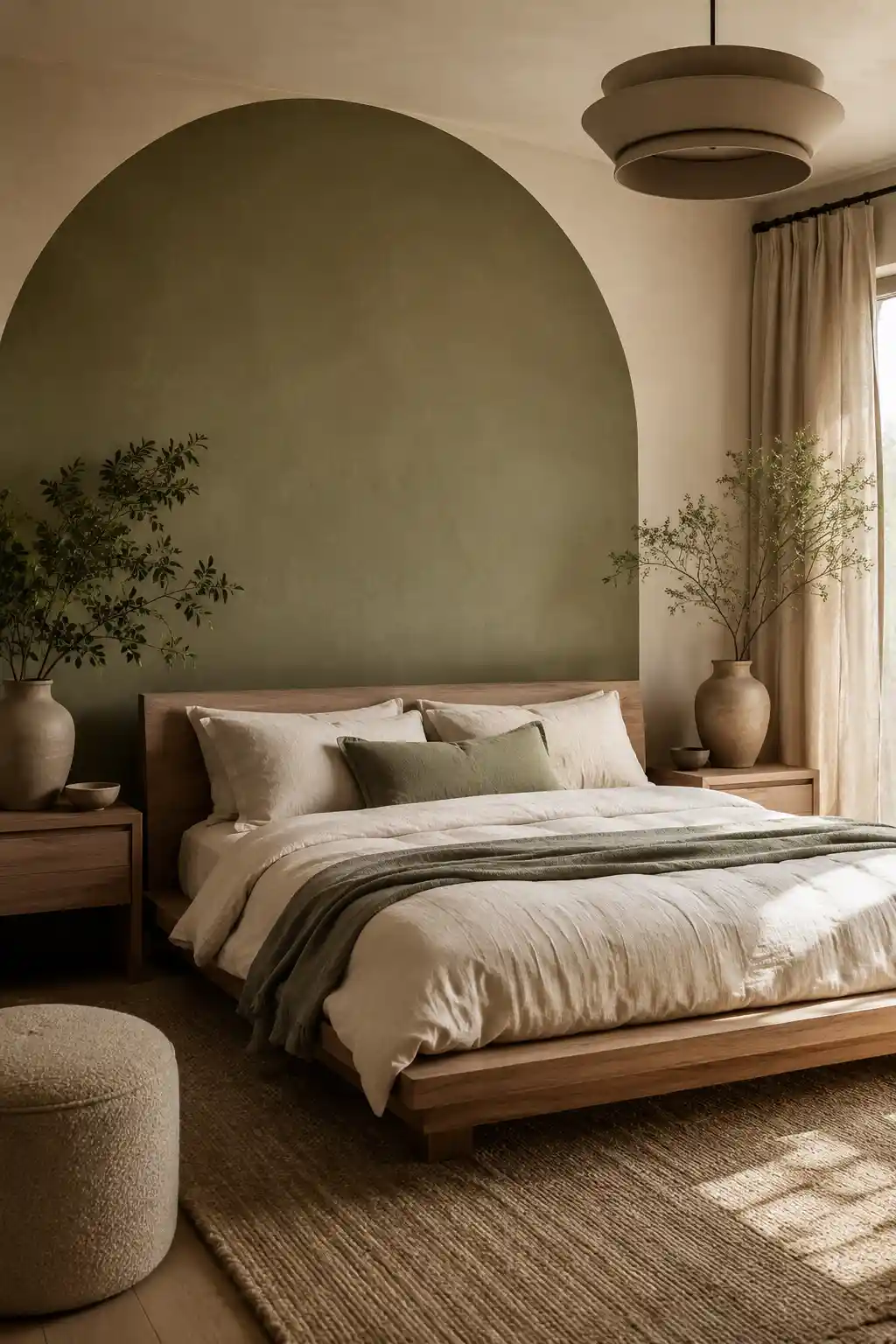 Olive Green Architectural Accents