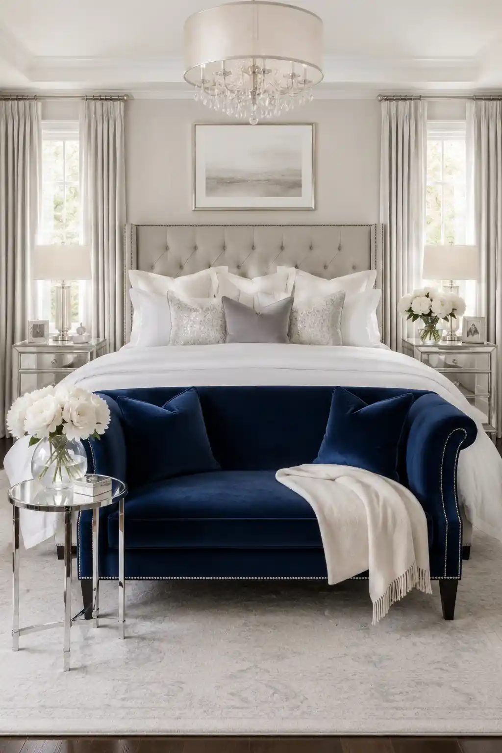Luxury End-of-Bed Lounge Seating