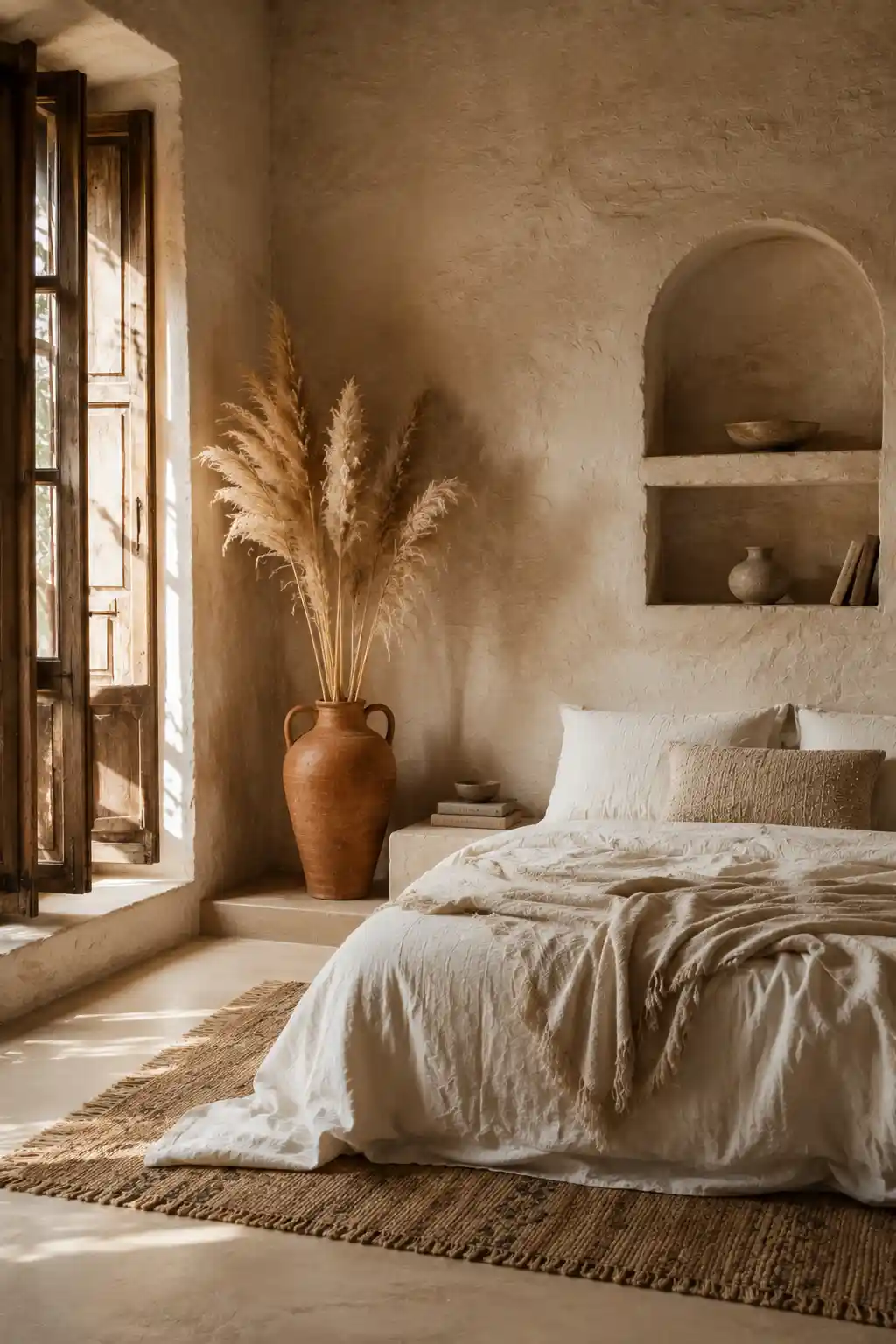 Muted Clay and Plaster Walls