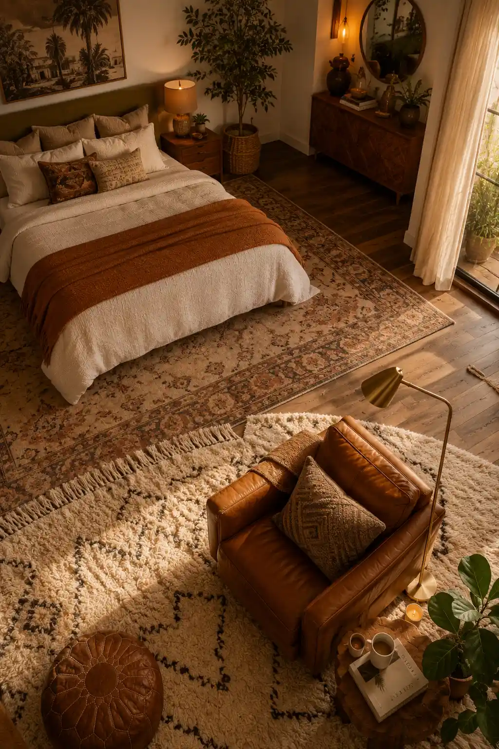 Textured Area Rugs for a Cozy Reading Nook