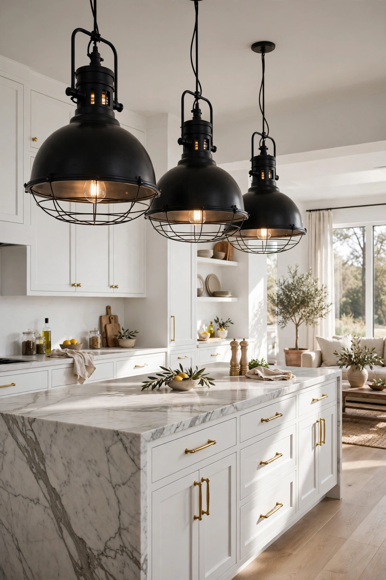 Coordinating with Statement Lighting