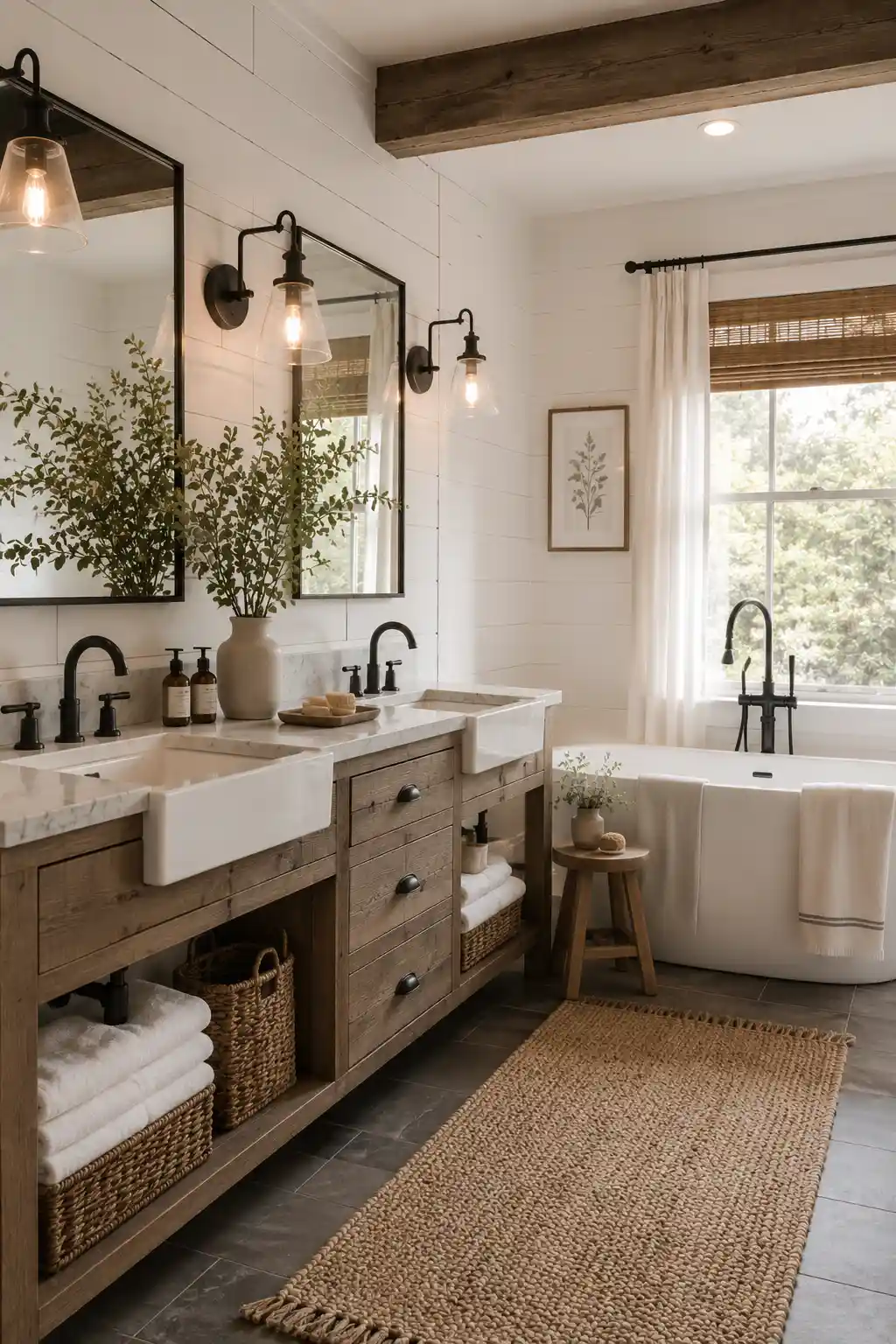 Modern Farmhouse Bath