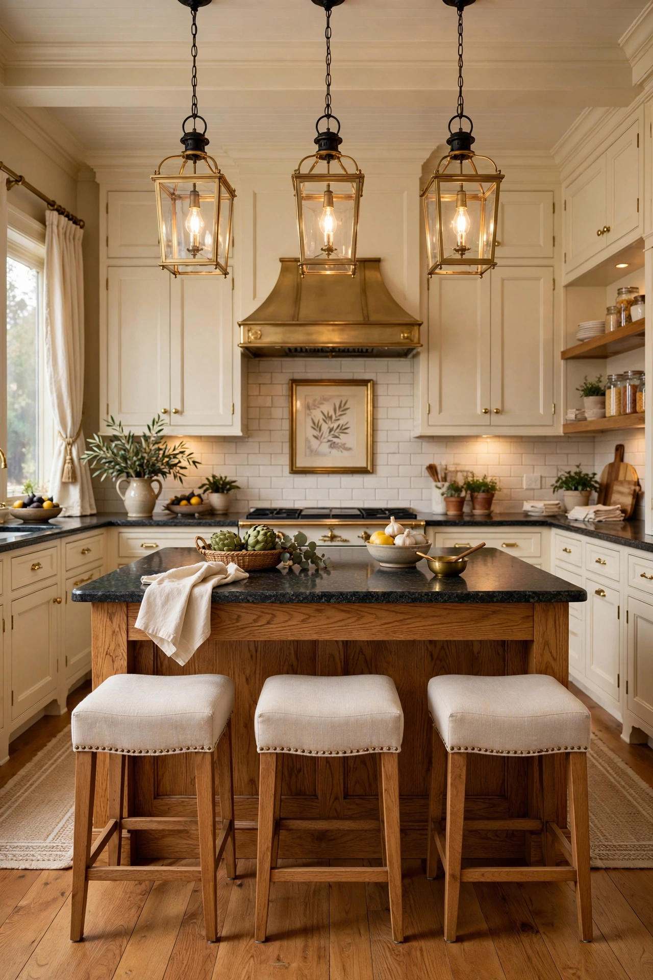Timeless Cream and Natural Oak