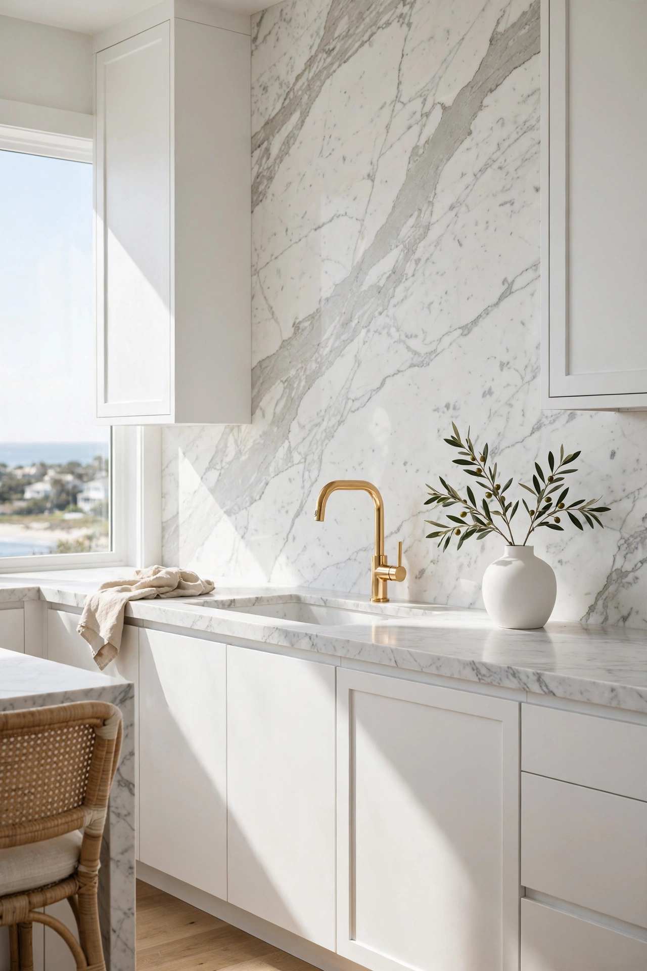 Seamless Luxury with a Marble Slab