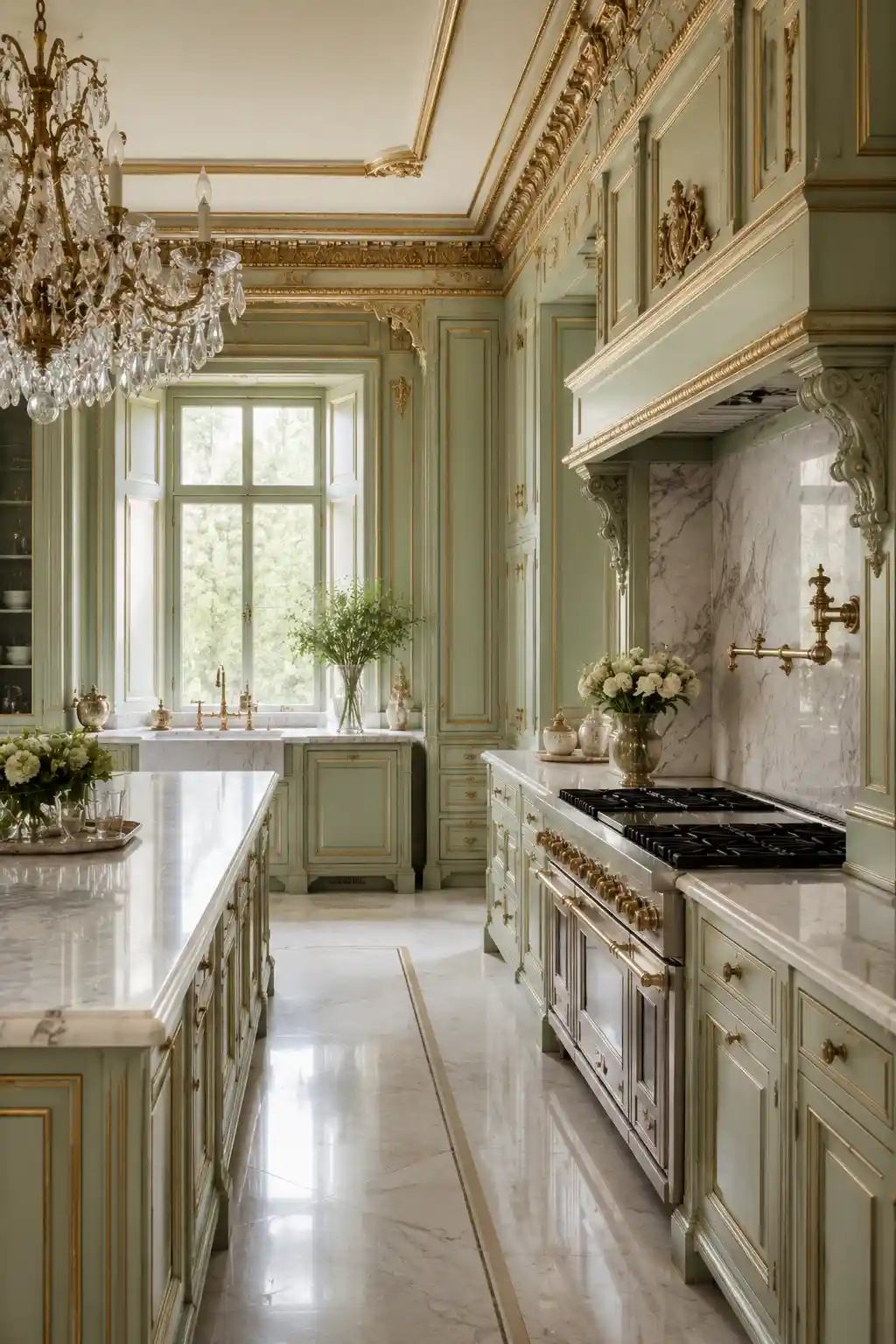 Ethereal Manor Luxe in Celadon