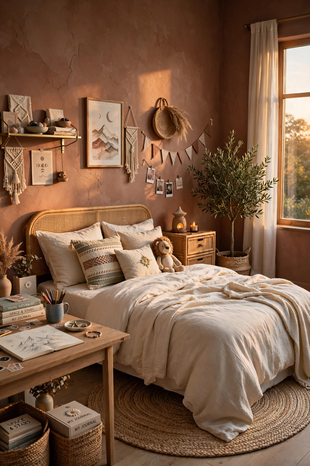 Earthy Muted Terracotta Warmth