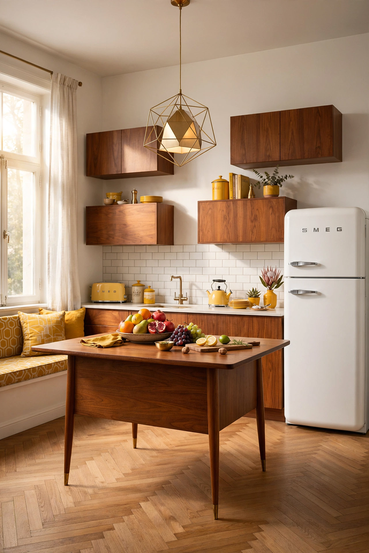 Mid-Century Modern Influence in Walnut Design
