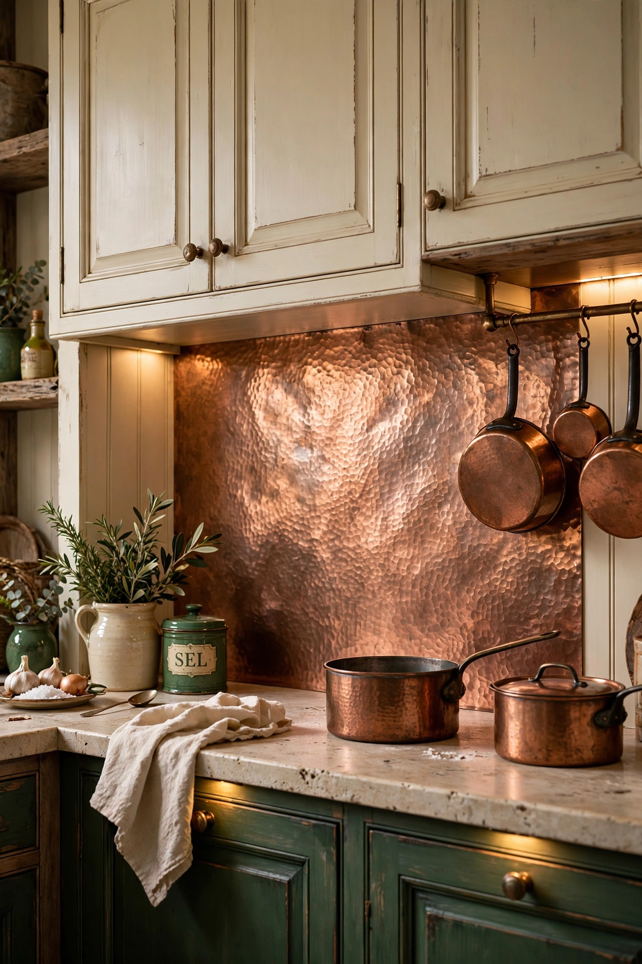 Vintage Copper Sheet Panels