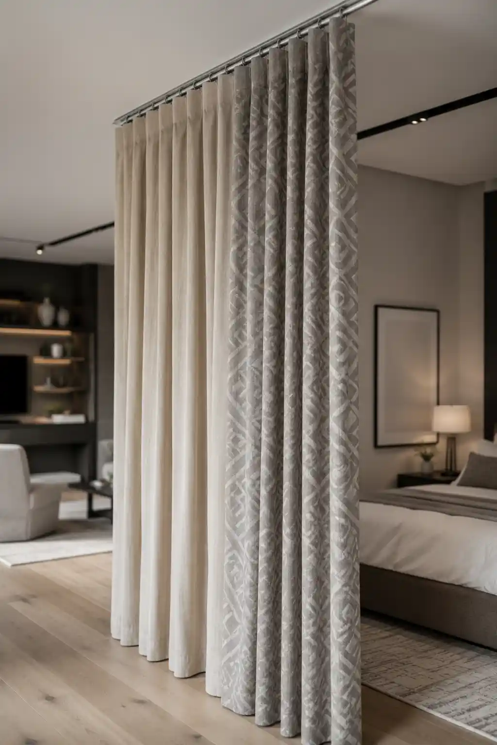 Sophisticated Double-Sided Fabric Panels