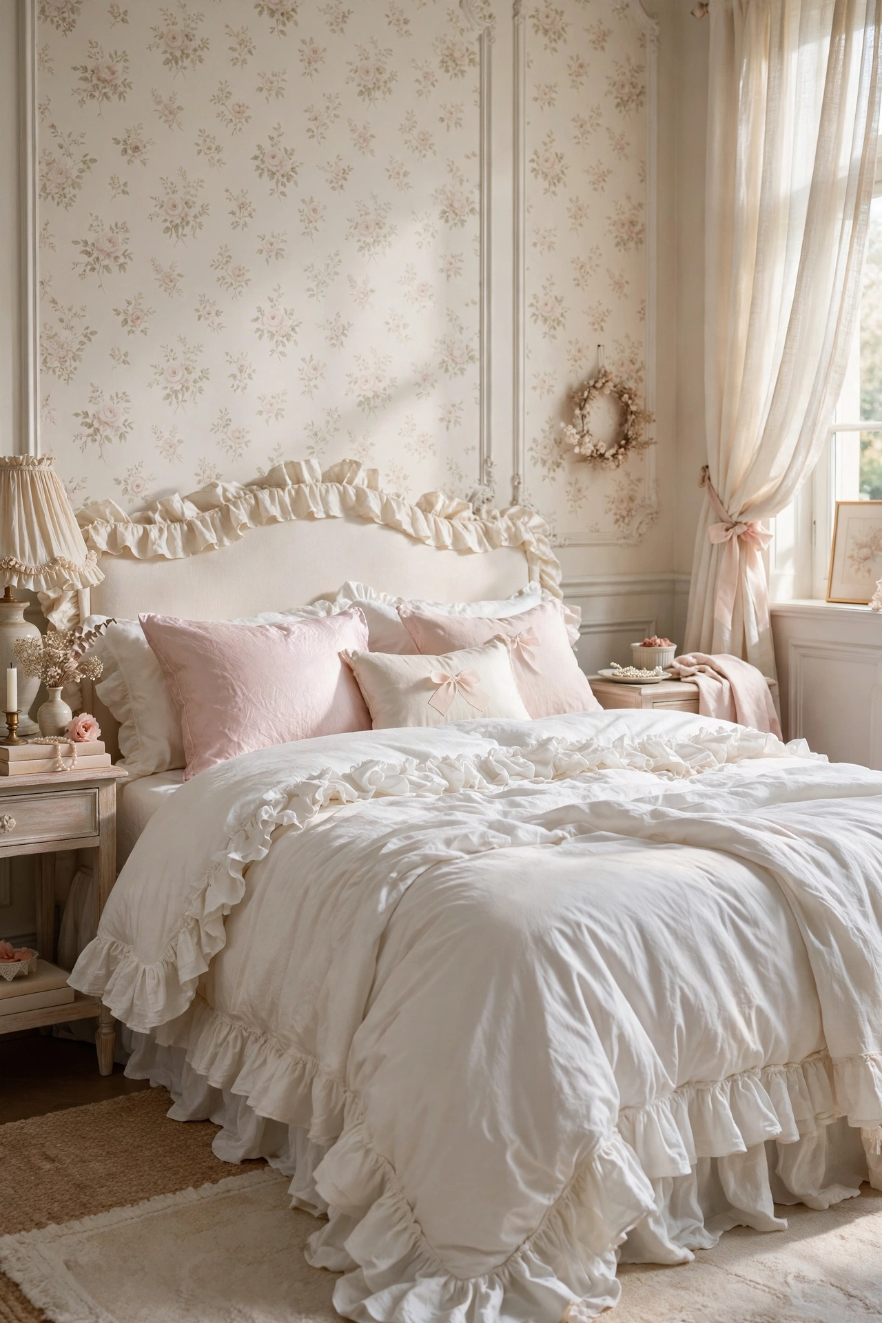 Layered Ruffled Bedding