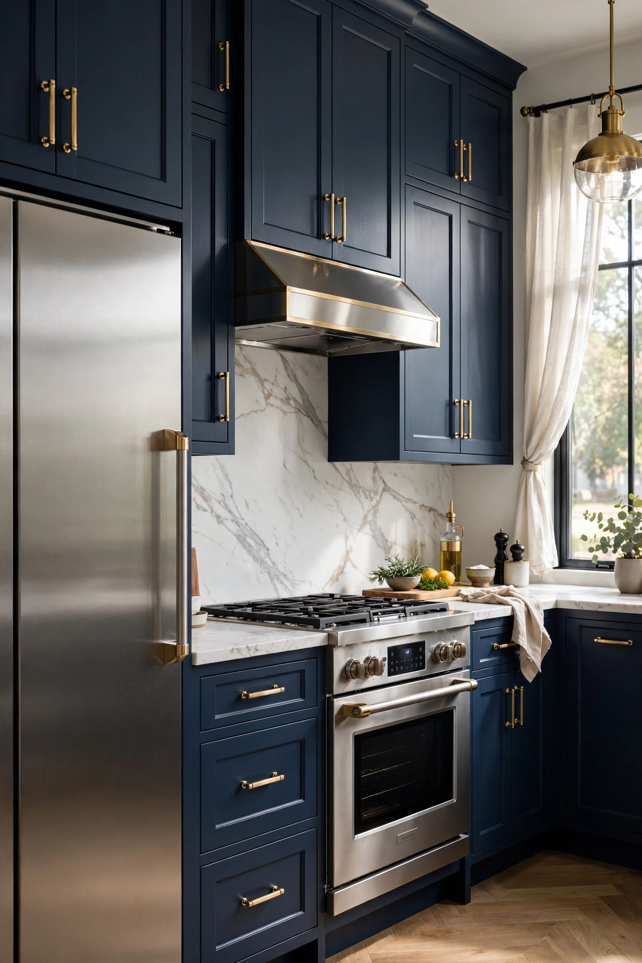 Integrating Stainless Steel Appliances