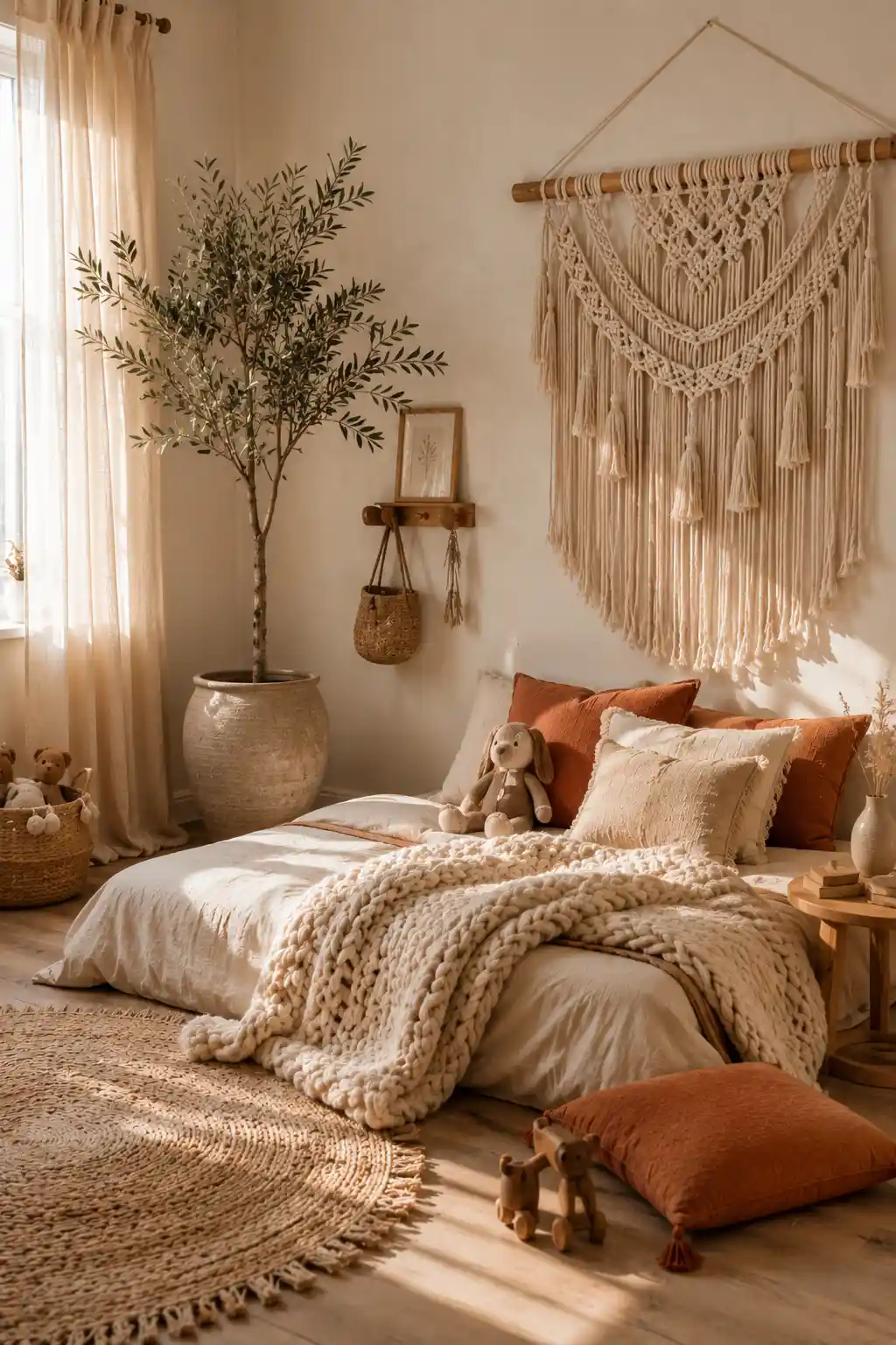 Boho-Chic Neutral Nook