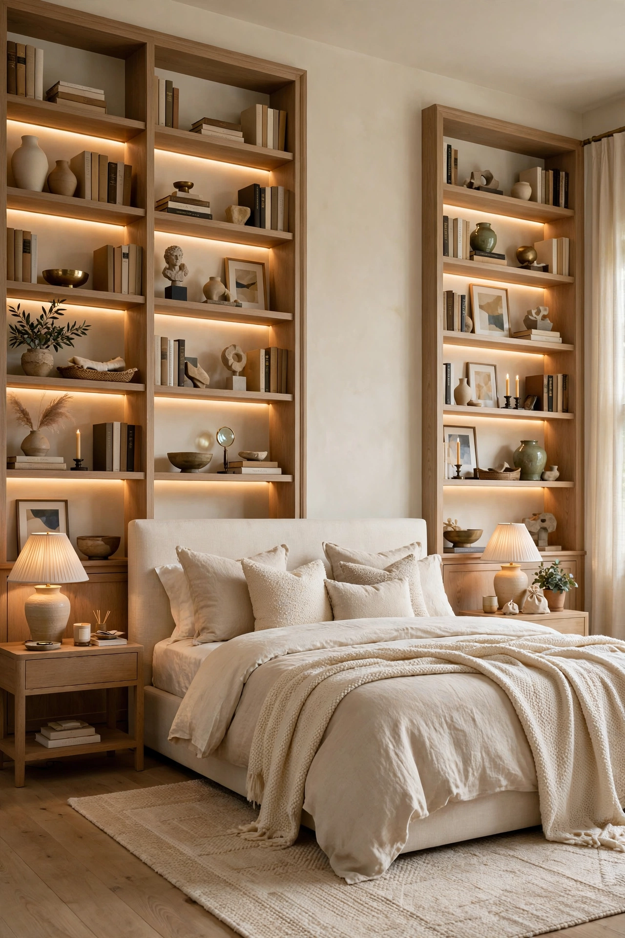 Seamless Built-in Library Walls