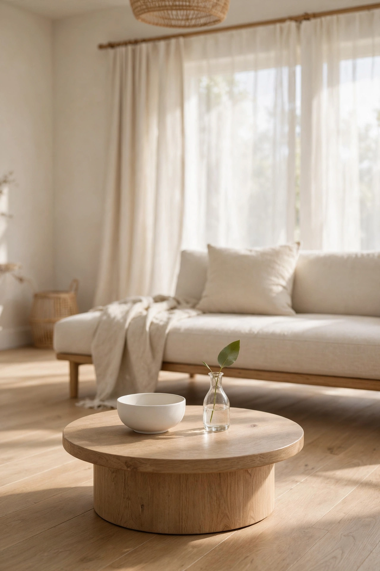 Scandinavian Light Wood Minimalism