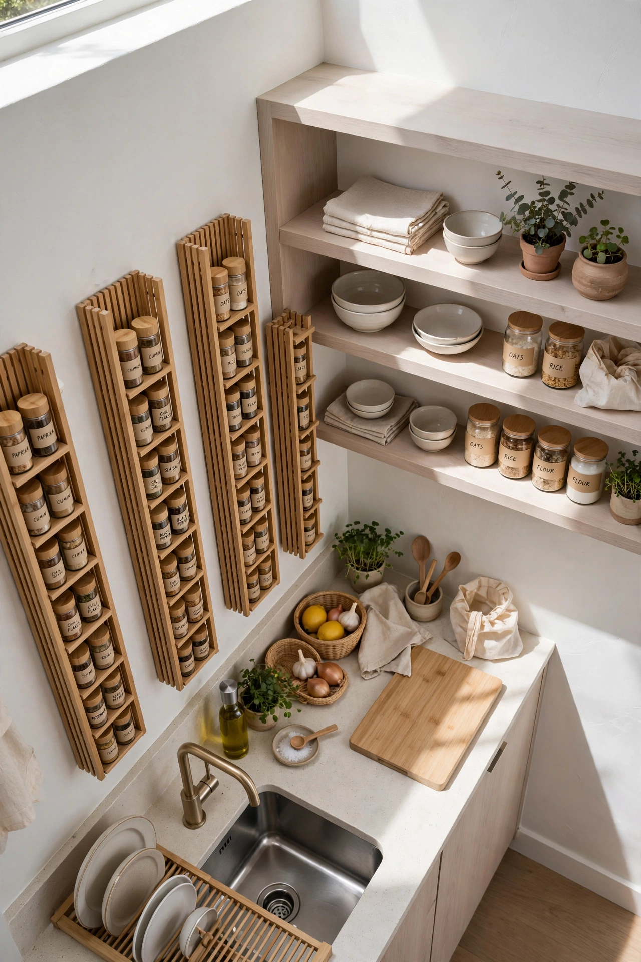 Implement Smart Natural Storage Solutions