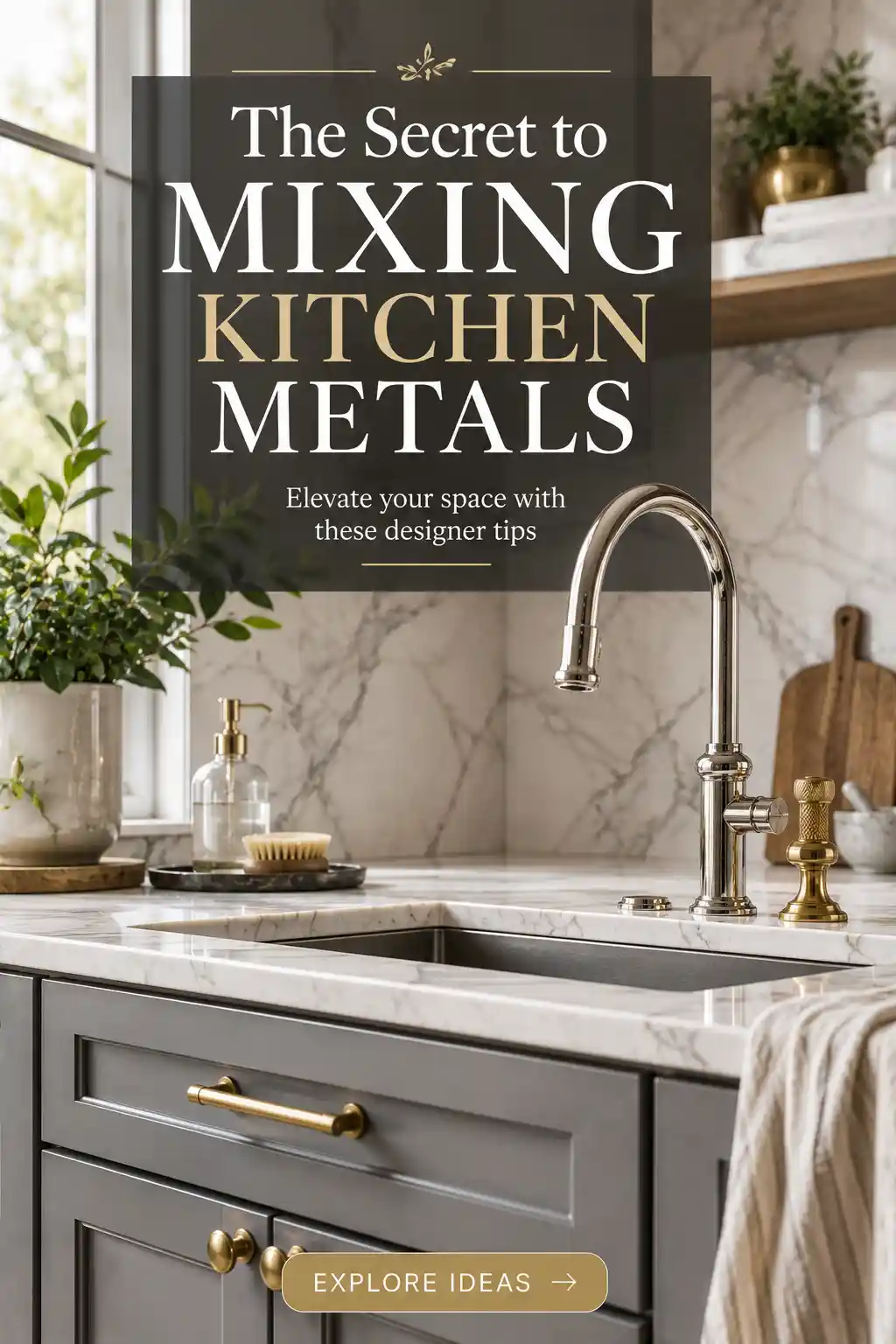 14 Expert Ways to Master Mixing Metals in Your Kitchen