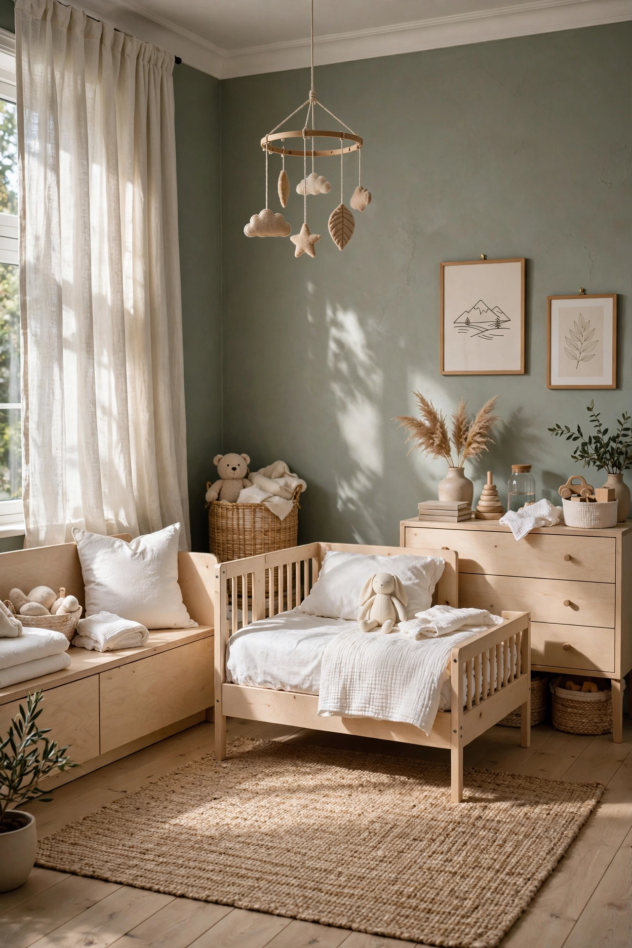 Serene Sage Green Sanctuary