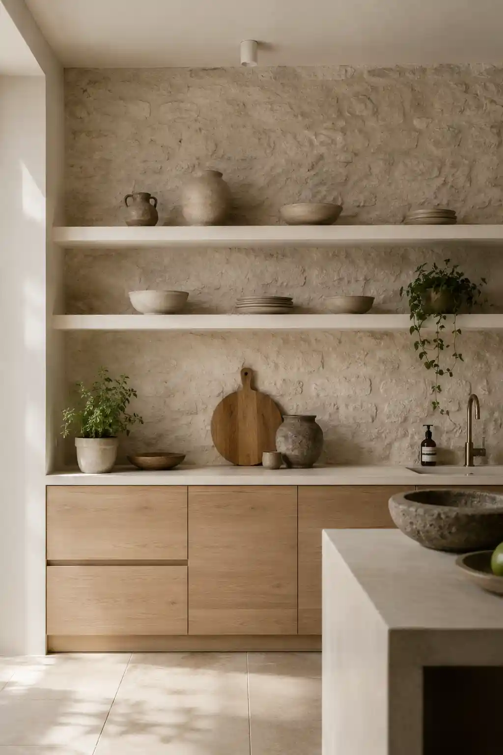 Organic Textures with Natural Stone