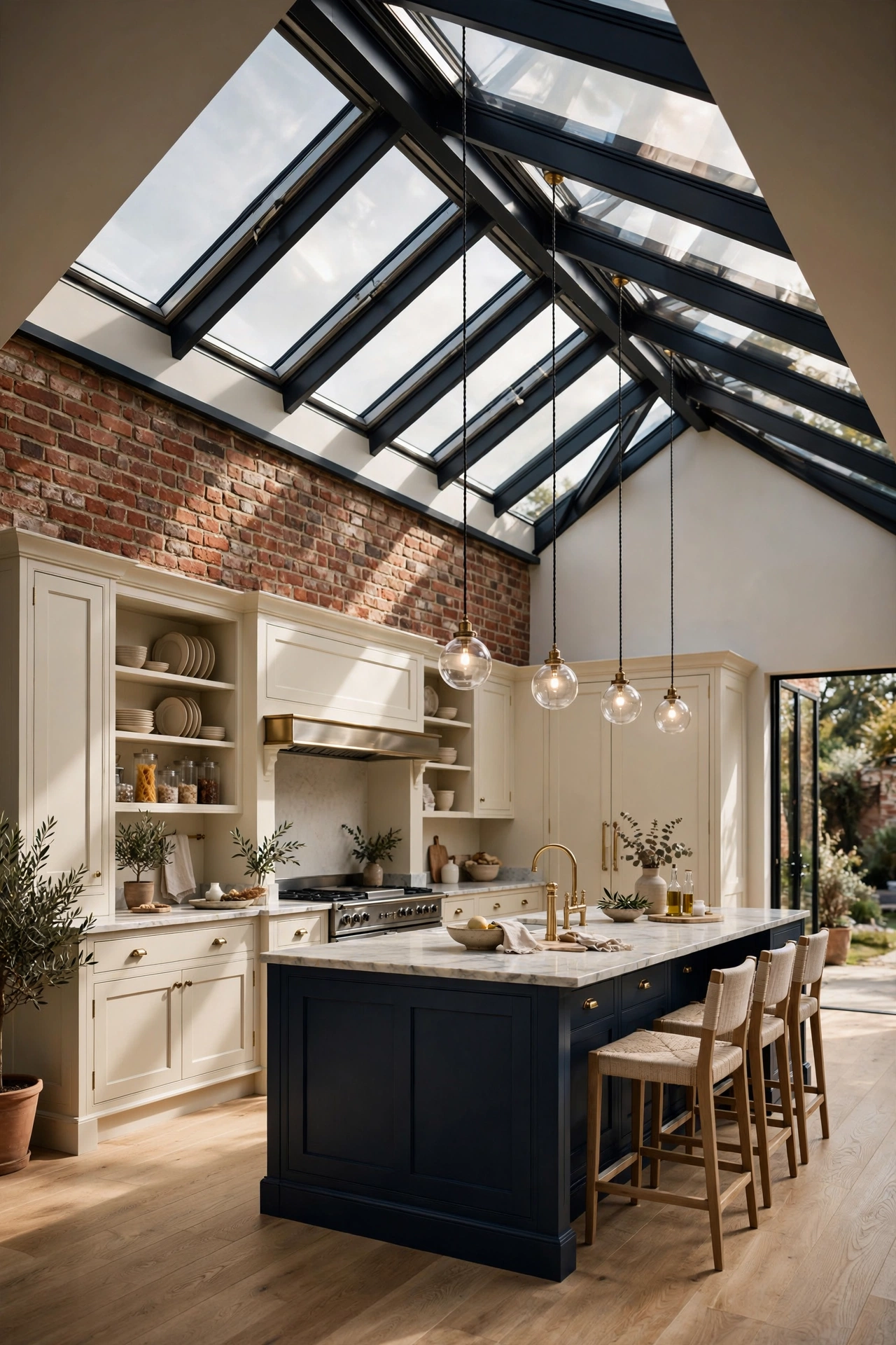Dramatic Skylights and Deep Hues