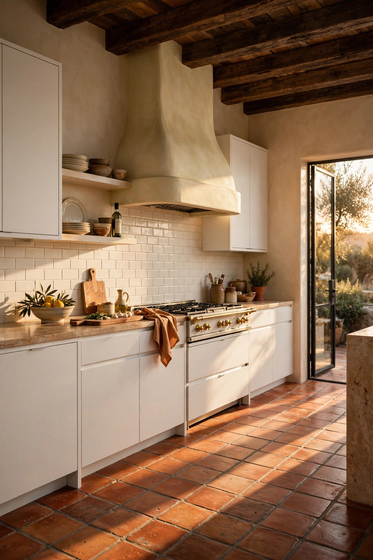 Mediterranean Warmth and Terracotta