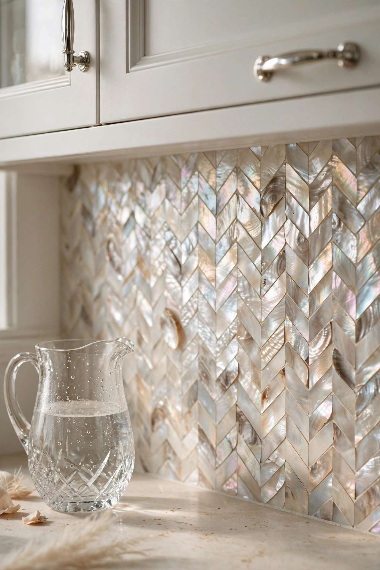 Iridescent Shell-Inspired Inlays