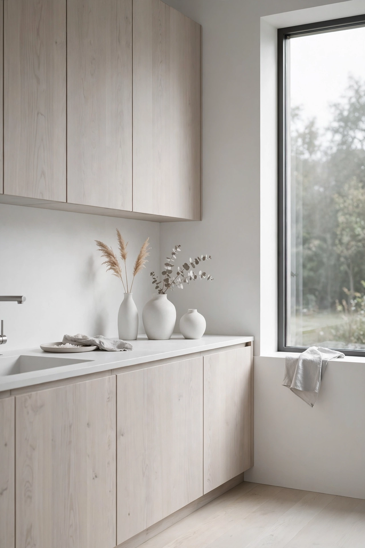 Nordic Purity and Pale Timber