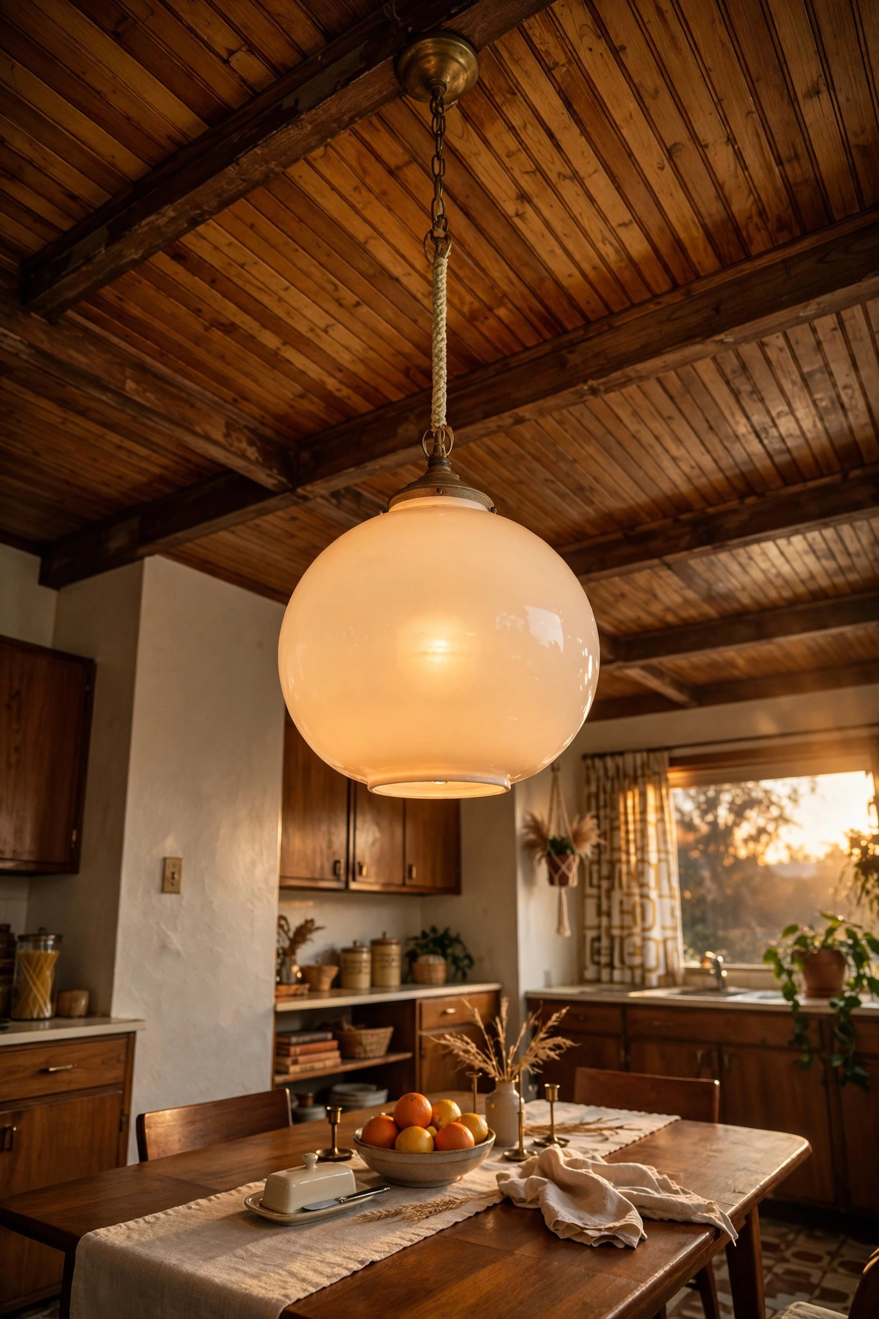 Add Iconic Globe Pendant Lighting