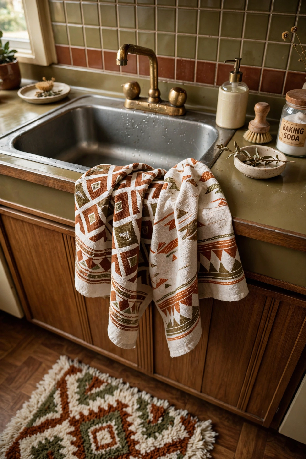 Layer in Vintage-Inspired Textiles