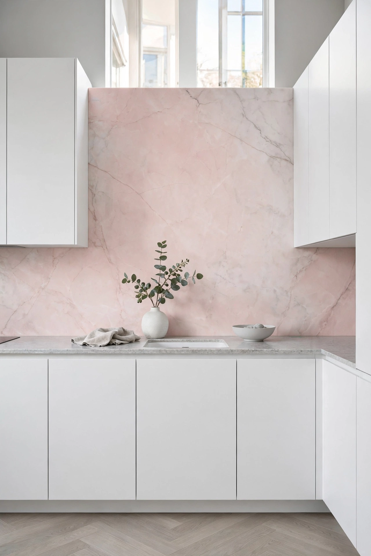 Blush and Marble Minimalism