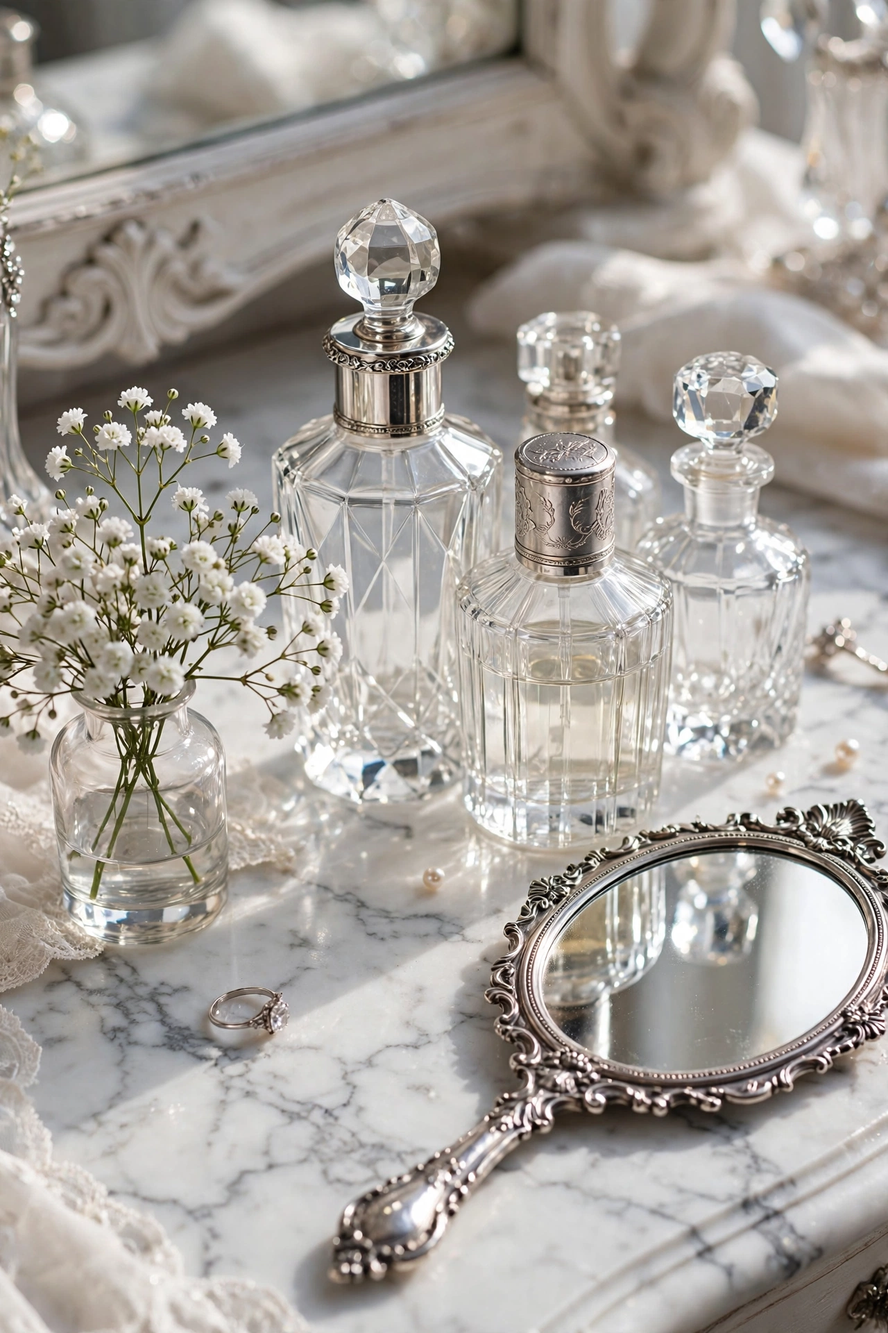 Vintage-Style Vanity Accessories
